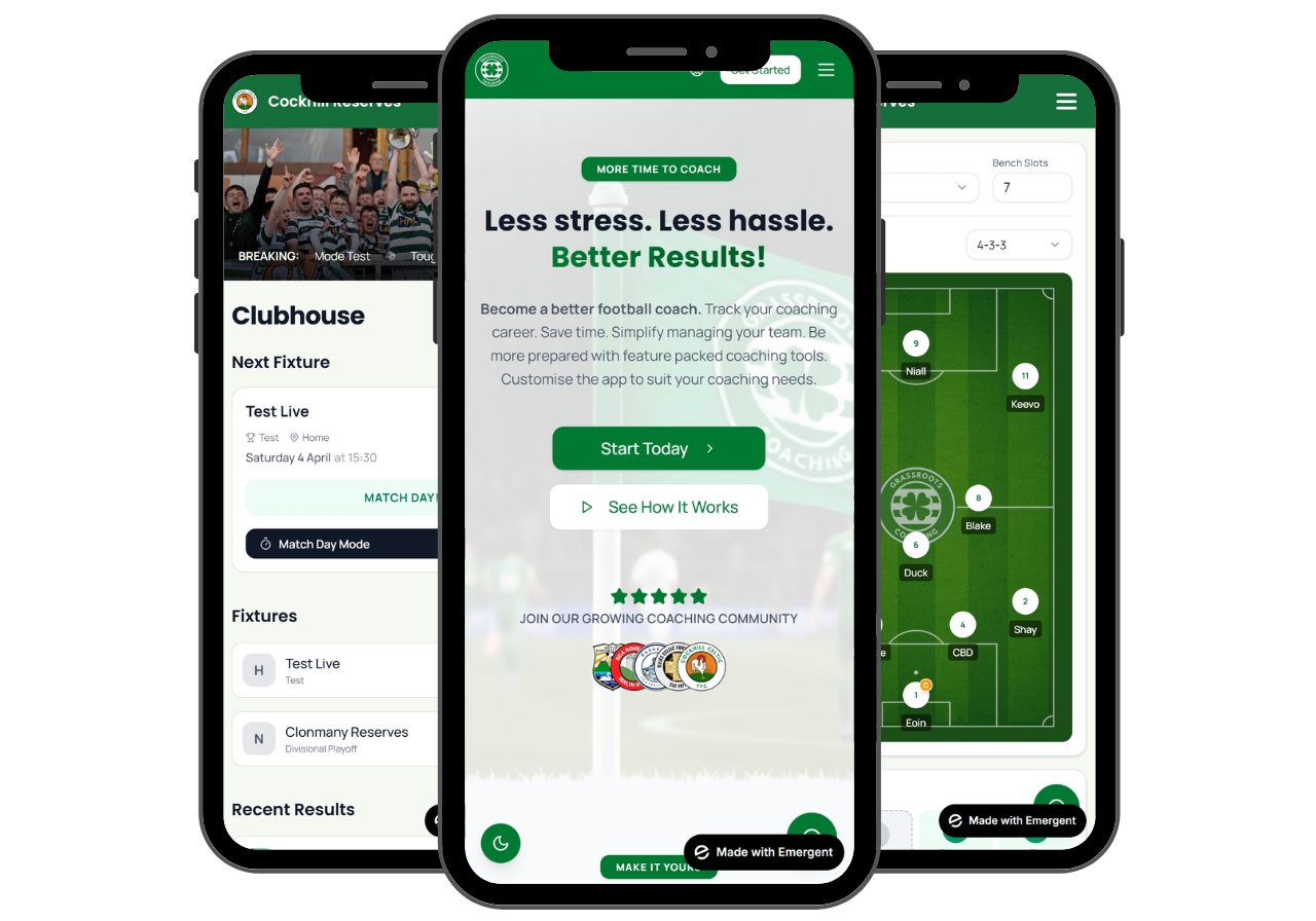 The Coaches Coaching App